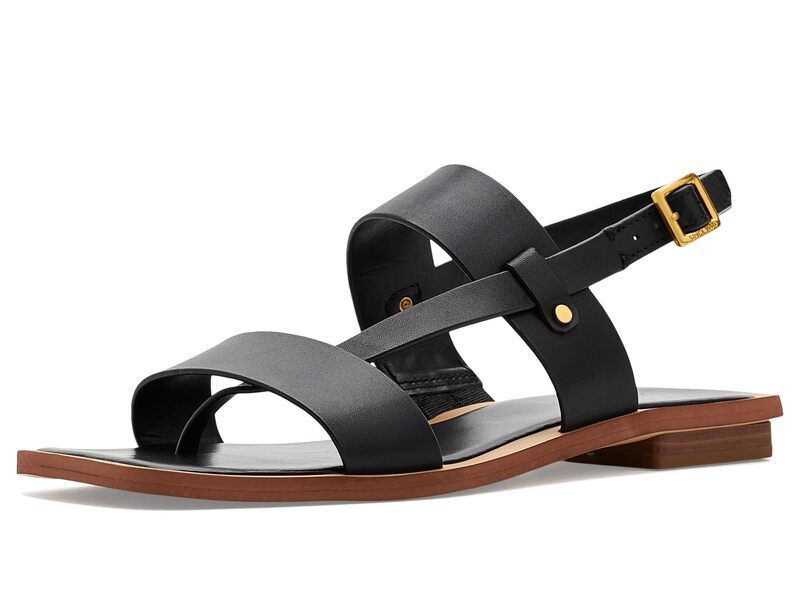 フランコサルト レディース シューズ サンダル Franco Sarto Enrica Black Leather ブラック
