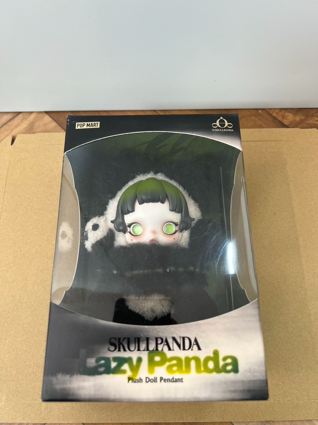 POP MART SKULLPANDA Lazy Panda Plush Doll Pendant ぬいぐるみ マスコット A258
