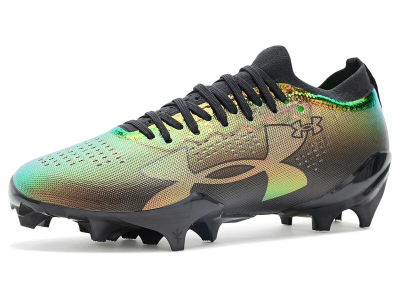 アンダーアーマー メンズ シューズ スニーカー Under Armour Blur Pro Football Cleats BlackBlackBla ブラック