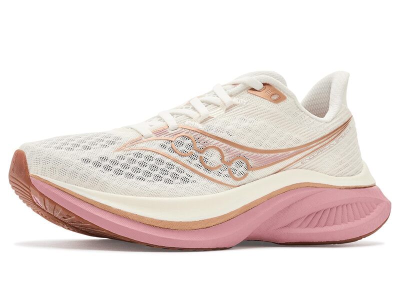 サッカニー レディース シューズ スニーカー Saucony Endorphin Speed 5 IvoryMauve アイボリー