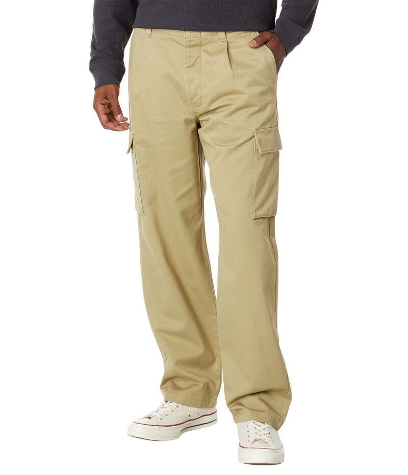 メイドウェル メンズ ボトムス カジュアルパンツ カーゴパンツ プリーツ Madewell Pleated Cargo Pants Ash Green アッシュ