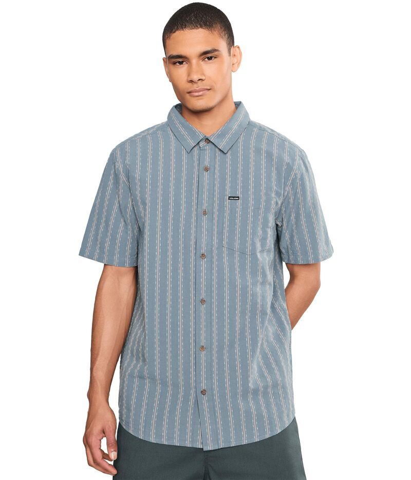 ボルコム メンズ トップス シャツ Volcom Sato Stripe Tradewinds ストライプ