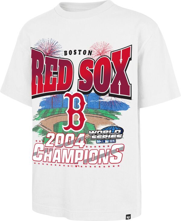 フォーティーセブン レディース トップス Tシャツ 47 Adult Boston Red Sox White Fireworks Foundation TShirt NoColor ホワイト