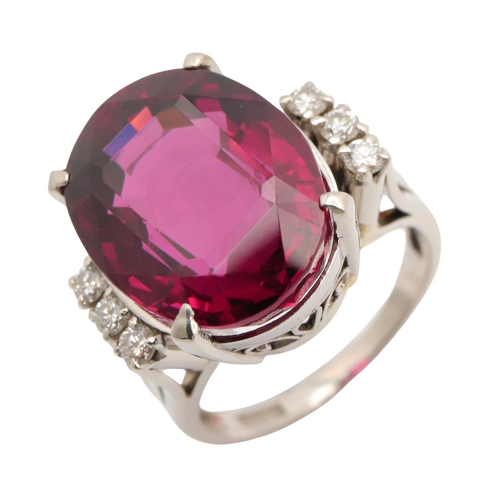 ジュエリー JEWELRY リング・指輪 ロードライトガーネット リング ﾛｰﾄﾞﾗｲﾄｶﾞｰﾈｯﾄ 8.9g #7 Pt900プラチナ ロードライトガーネット リング レディース