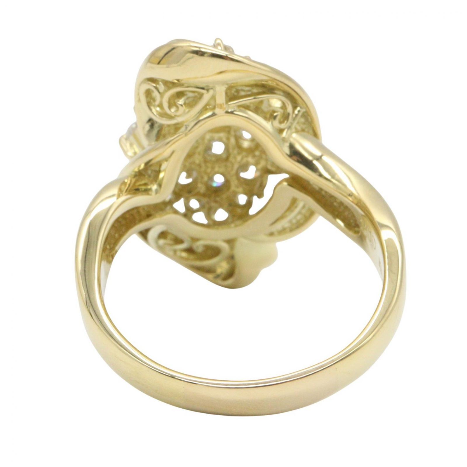 ジュエリー JEWELRY リング・指輪 ダイヤリング ﾀﾞｲﾔ 12.5g #19.5 K18 