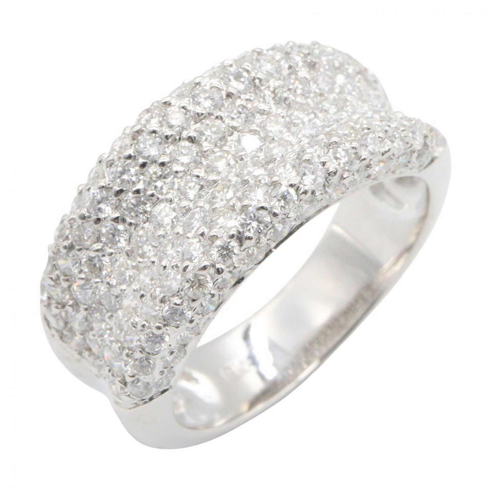 ジュエリー JEWELRY リング・指輪 ダイヤリング ﾀﾞｲﾔ 6.7g #11 K18WG