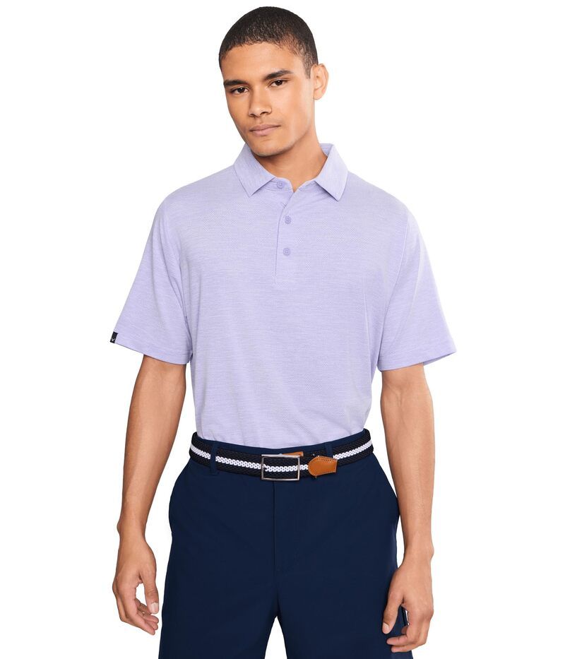 キャラウェイ メンズ トップス シャツ Callaway Heather Jacquard Polo Sand Verbena He サンド