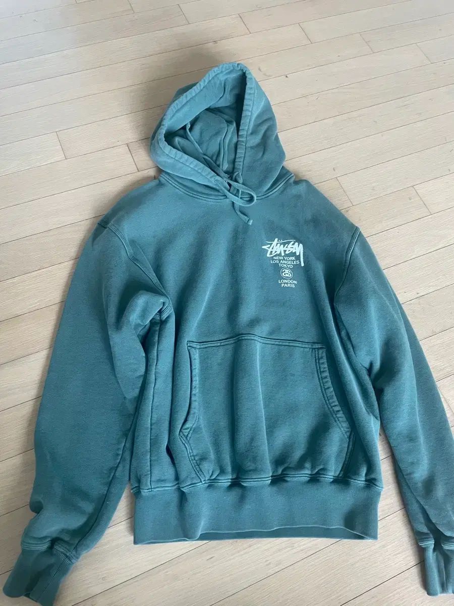 STUSSY WORLD TOUR フーディー ミント