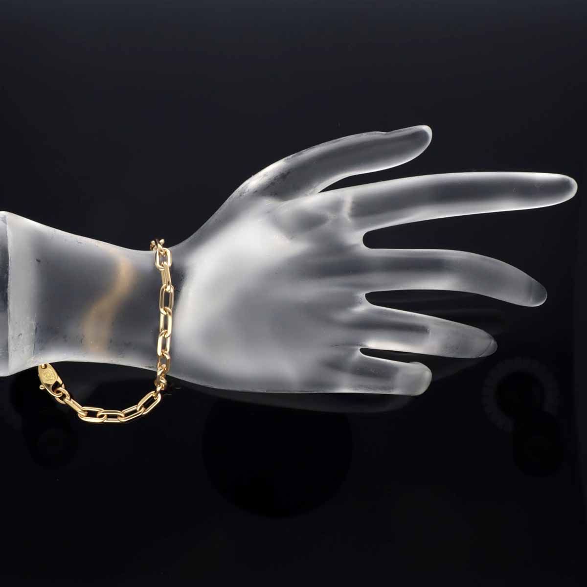 Cartier カルティエ スパルタカス チェーンブレスレット 19cm 750 K18 