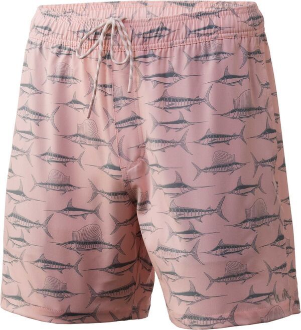 フック メンズ ボトムス ハーフパンツ・ショーツ ショートパンツ HUK Mens Playa 17 Playa Shorts Barely Pink ピンク
