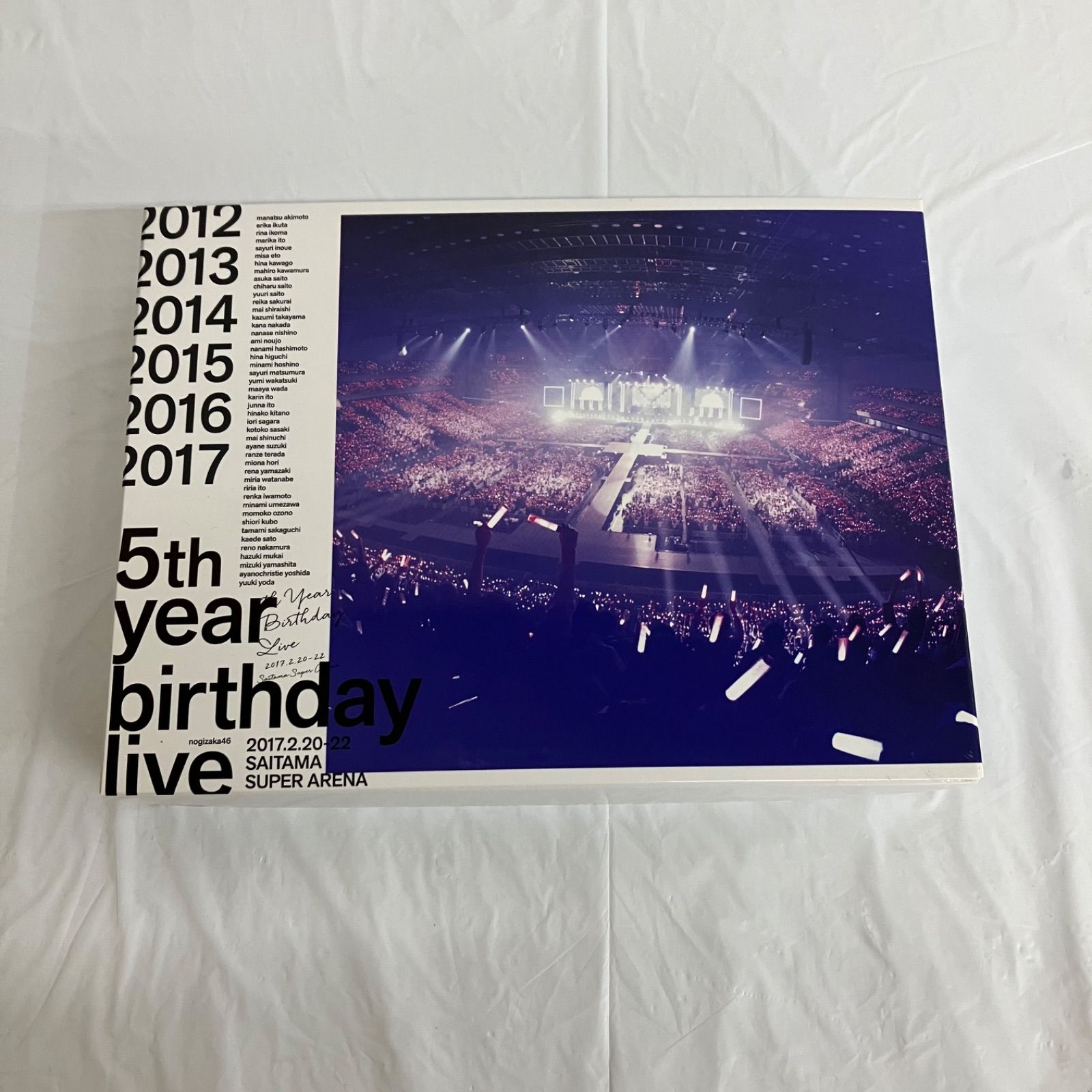 乃木坂46 5th YEAR BIRTHDAY LIVE 2017.2.20-22 未開封特典付き DVD