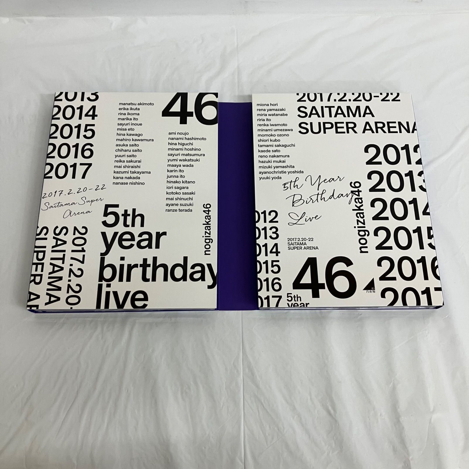 46※必ずプロフご覧ください 乃木坂46 5th YEAR BIRTHDAY LIVE 2017.2.20-22 未開封特典付き DVD