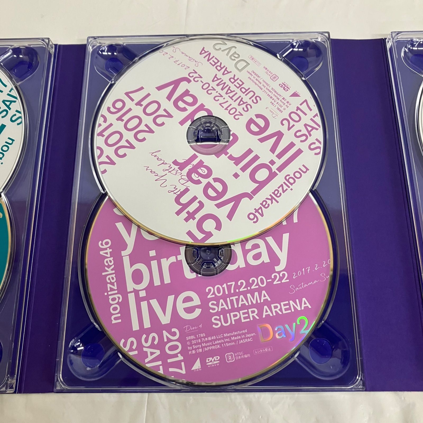 乃木坂46 5th YEAR BIRTHDAY LIVE 2017.2.20-22 未開封特典付き DVD