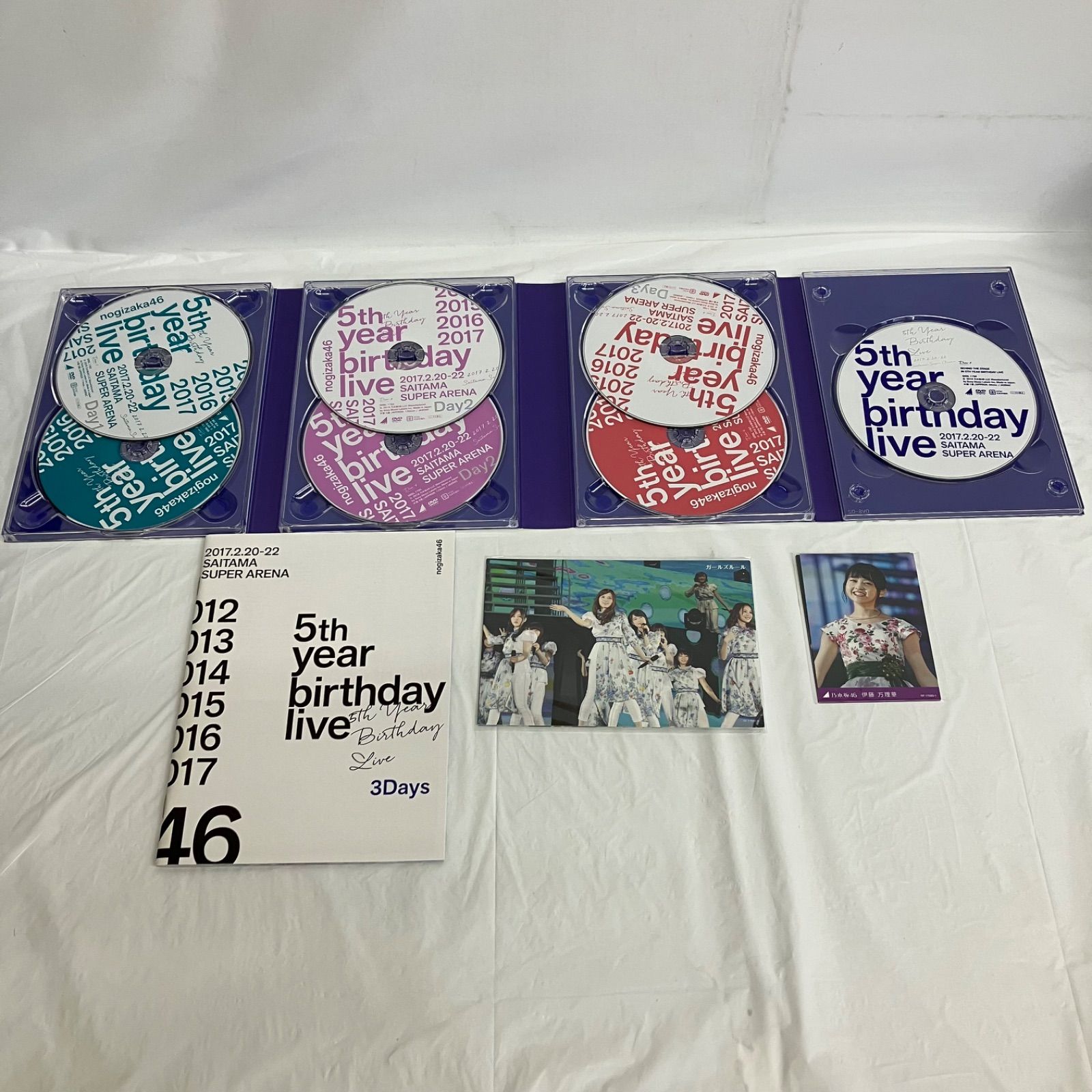 乃木坂46 5th YEAR BIRTHDAY LIVE 2017.2.20-22 未開封特典付き DVD