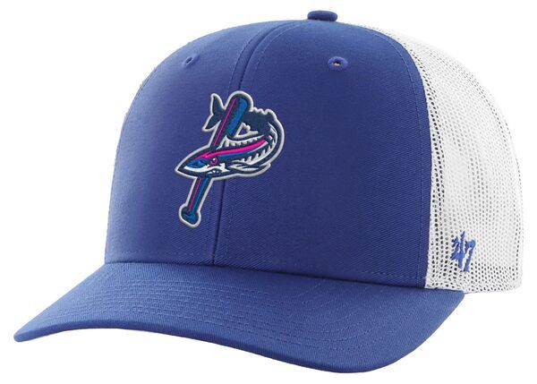 フォーティーセブン レディース アクセサリー 帽子 47 Adult Pensacola Blue Wahoos Royal Core Adjustable Trucker Hat NoColor ブルー 9,975円