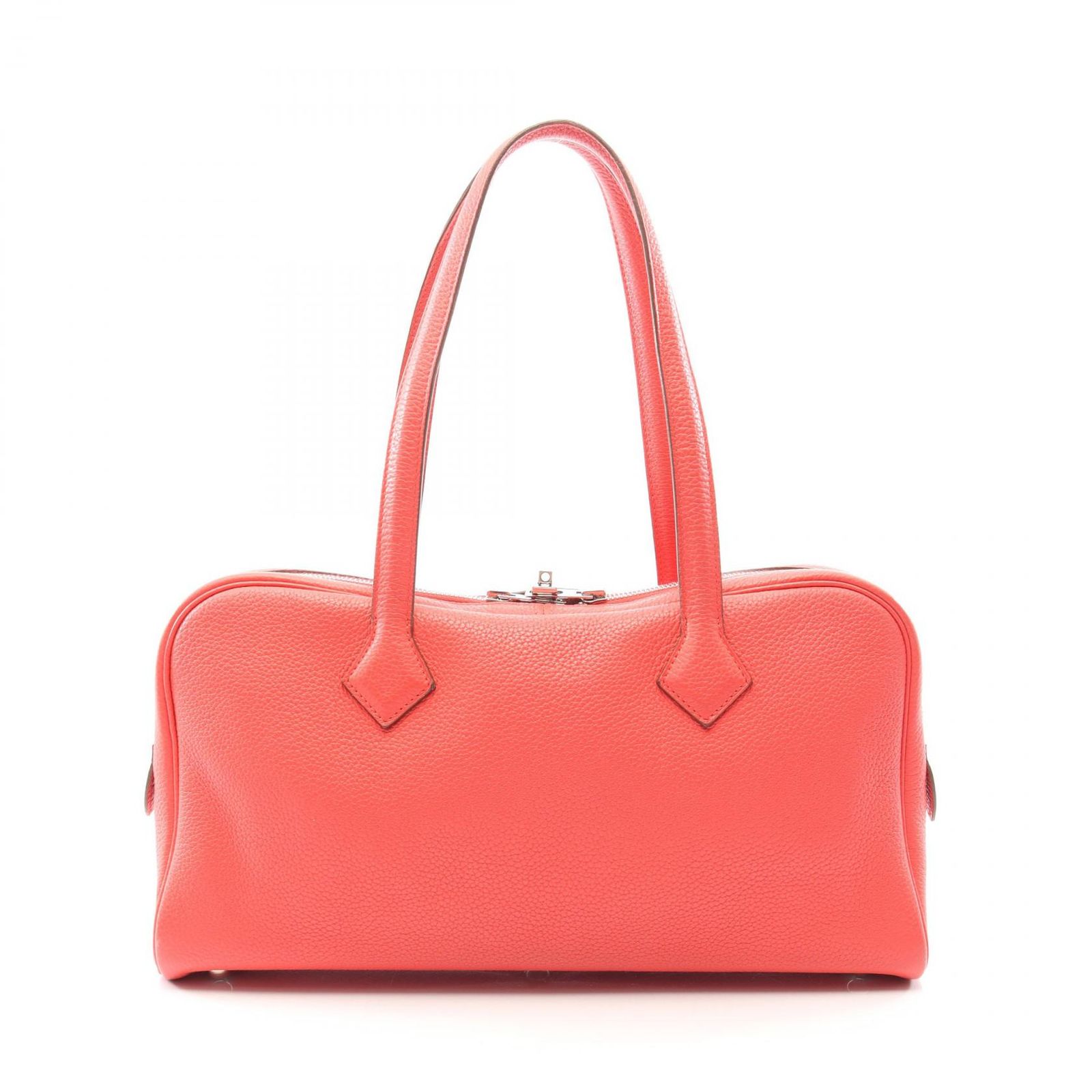 エルメス HERMES ハンドバッグ ヴィクトリア エラン38 ブーゲンビリア レザー ヴィクトリア エラン ブーゲンビリア レディース Used B