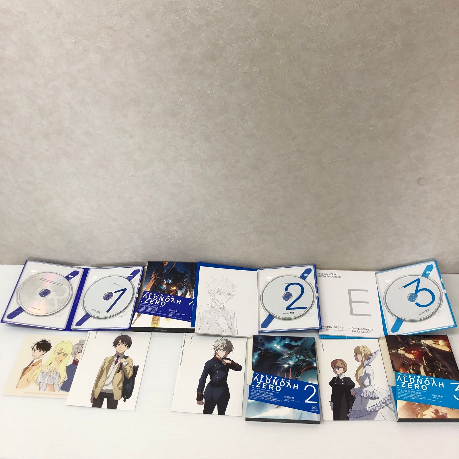 △アルドノア・ゼロ 完全生産限定版 全10巻セット Blu-ray 中古品