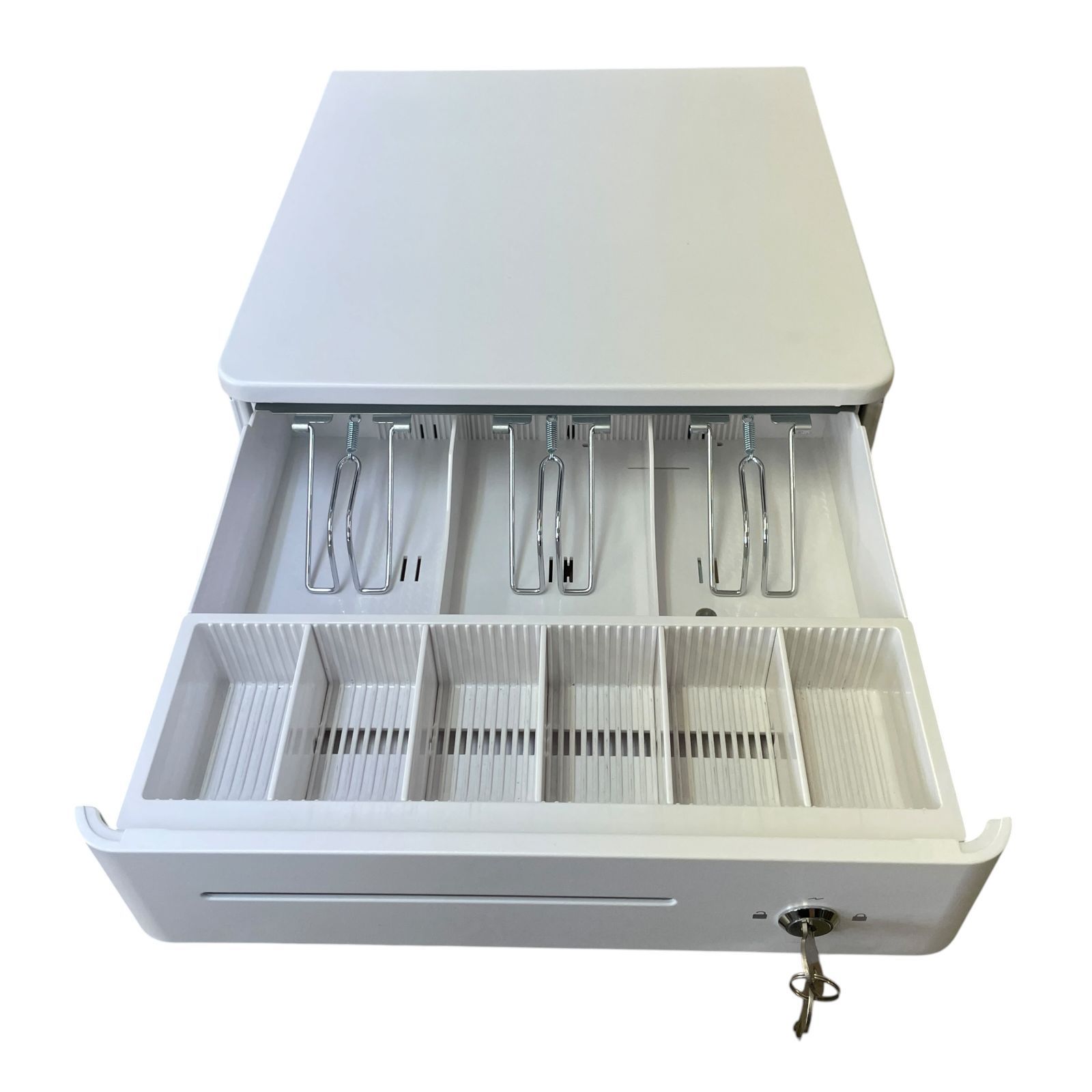 良品 MJD36M WT mJ-Drawer 3紙幣6コイン 中型 キャッシュドロアー NO