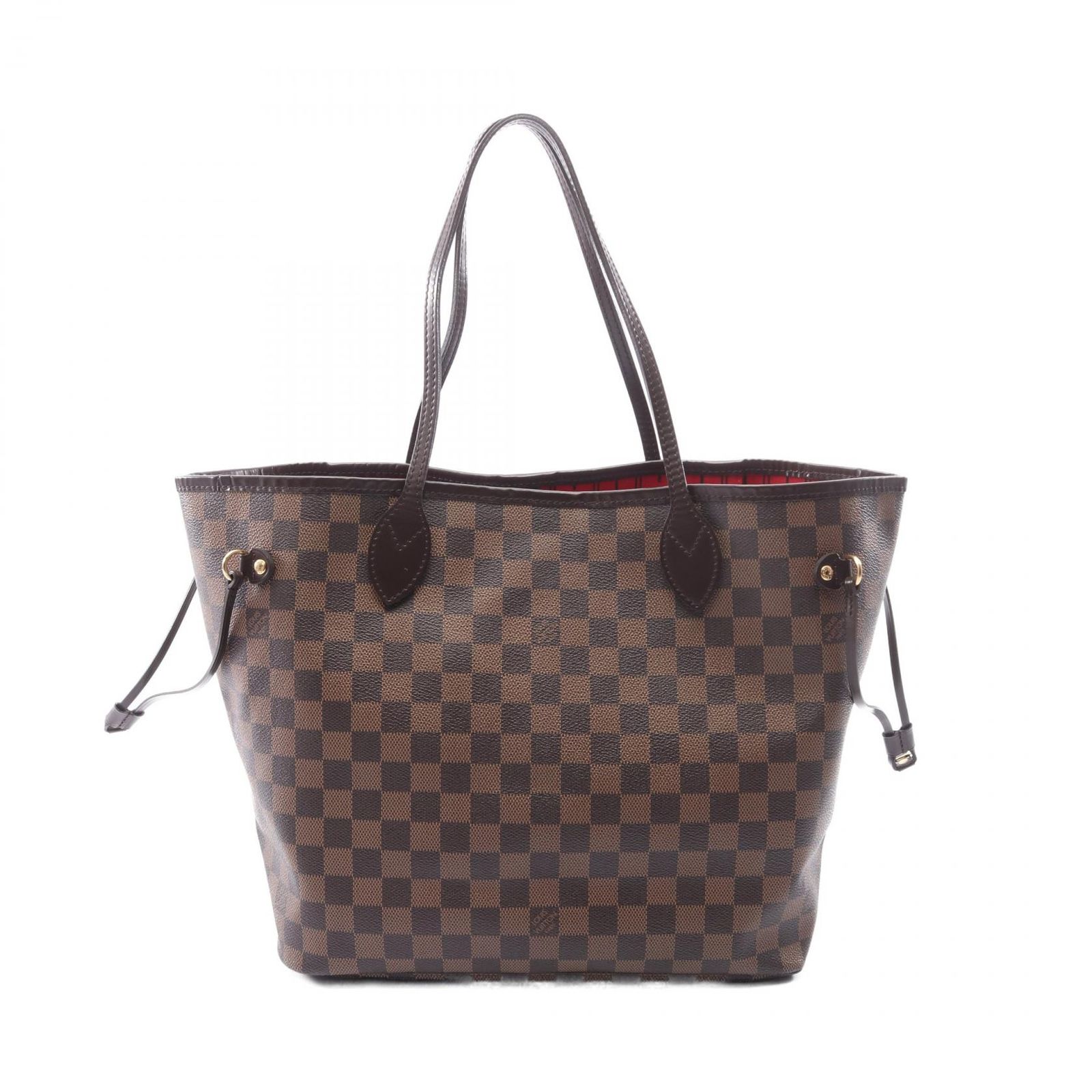 ルイ・ヴィトン LOUIS VUITTON トートバッグ ネヴァーフルMM N51105 PVCコーティングキャンバス レザー ネヴァーフルMM レディース Used A