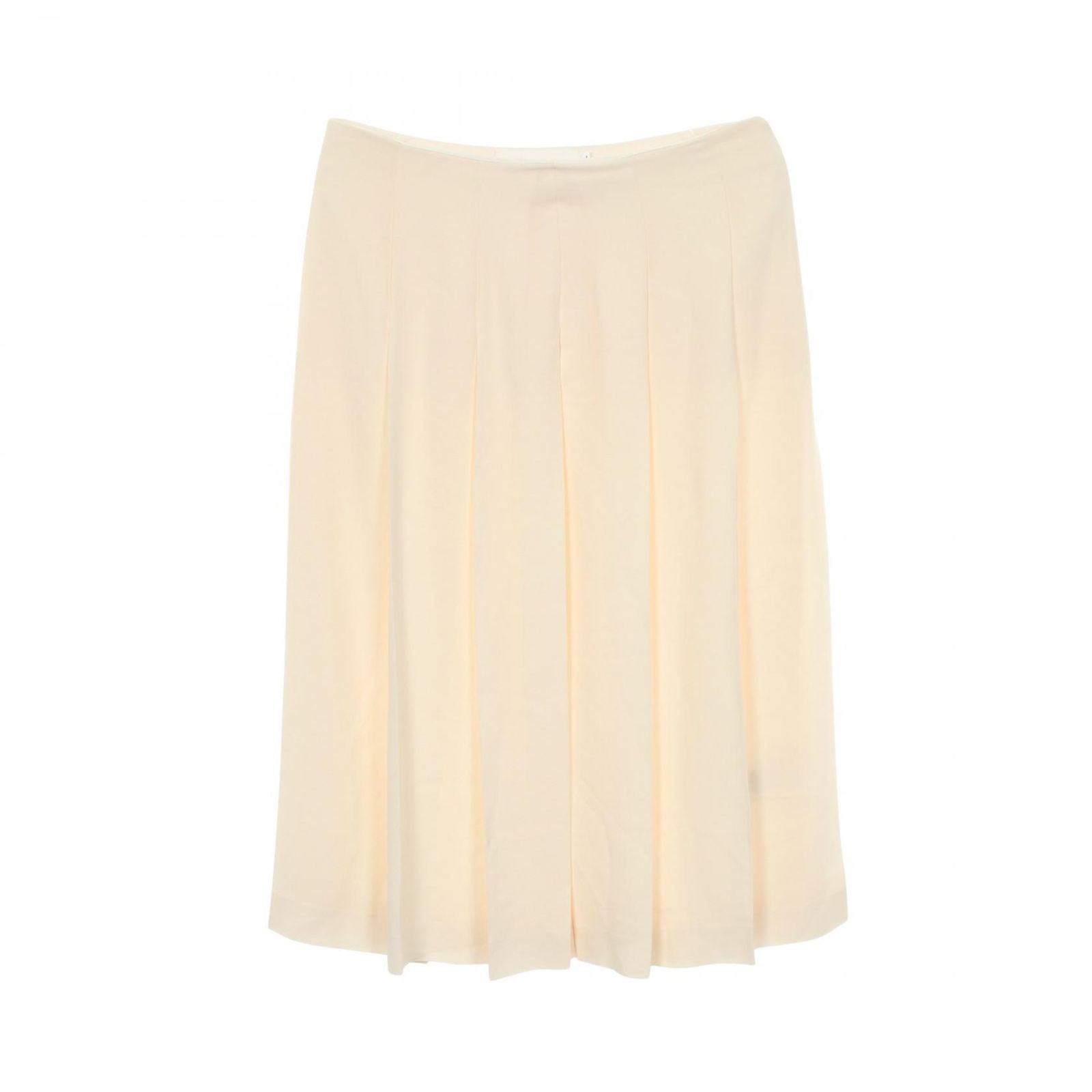 ジルサンダー JIL SANDER スカート プリーツ シルク プリーツスカート レディース Used A
