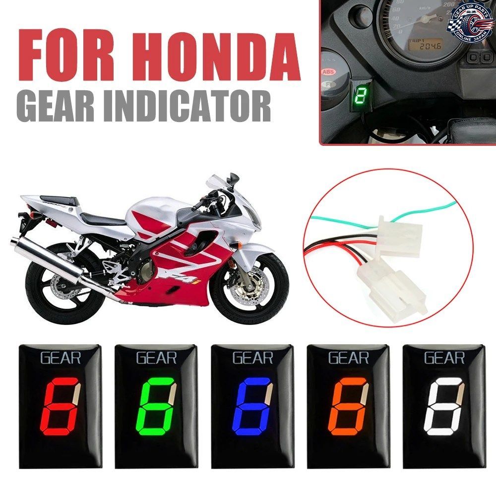 オートバイ用ギアインジケーター HONDA CBR 600 F4I CBR600F4I CBR600 F4I HORNET 400 1100 SF CB 900 F HORNET CBR900RR