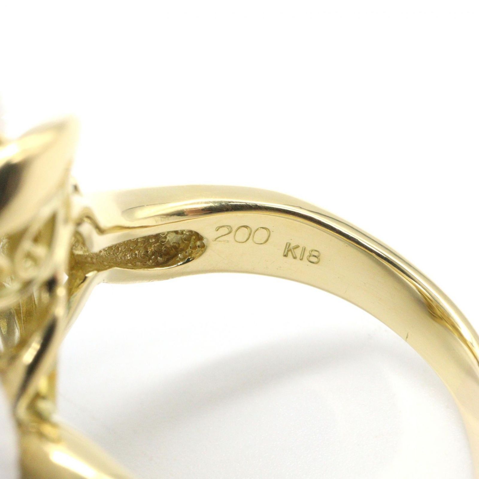 ジュエリー JEWELRY リング・指輪 ダイヤリング ﾀﾞｲﾔ 12.5g #19.5 K18 