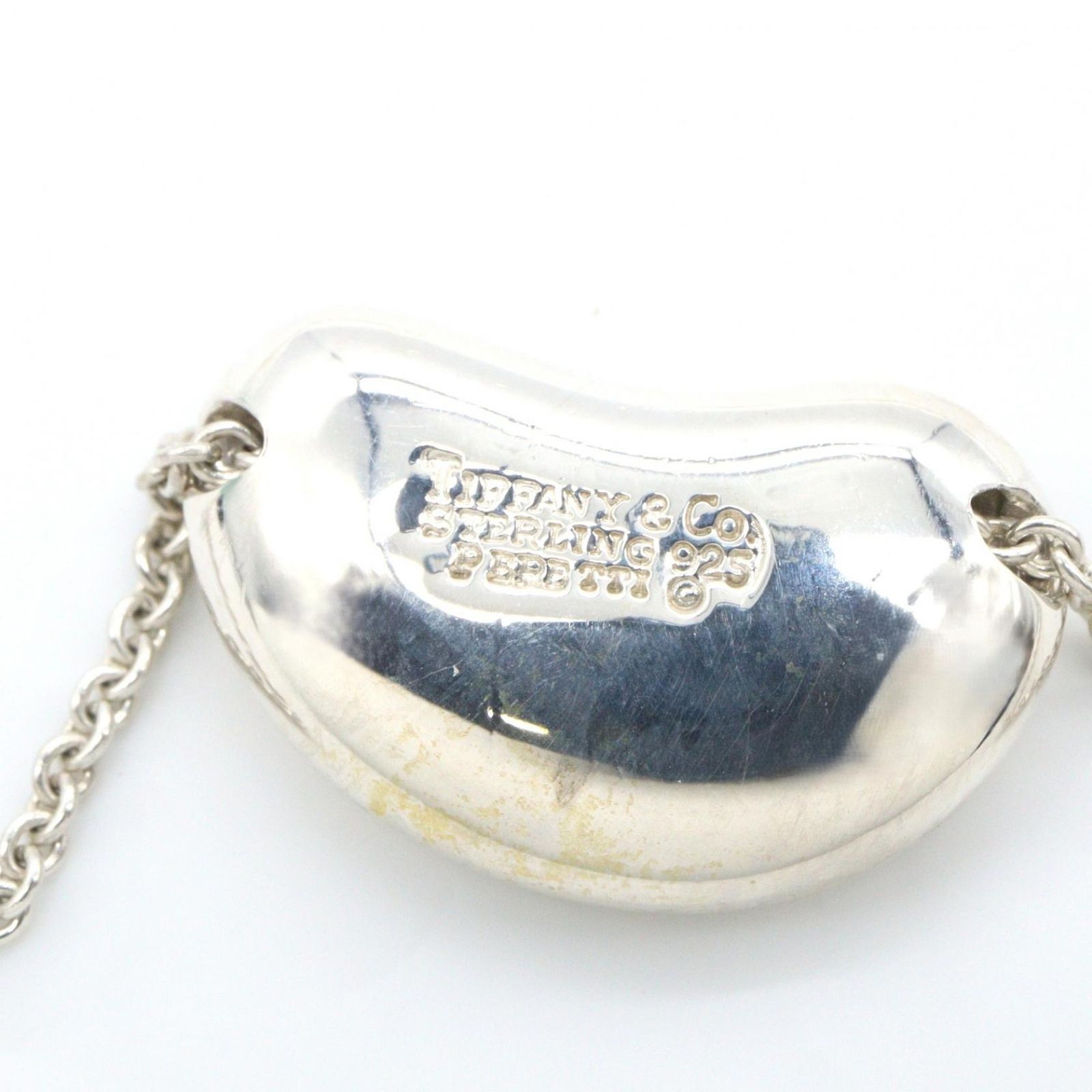 ティファニー TIFFANY＆CO ネックレス ビーン ネックレス 首回り37.5 
