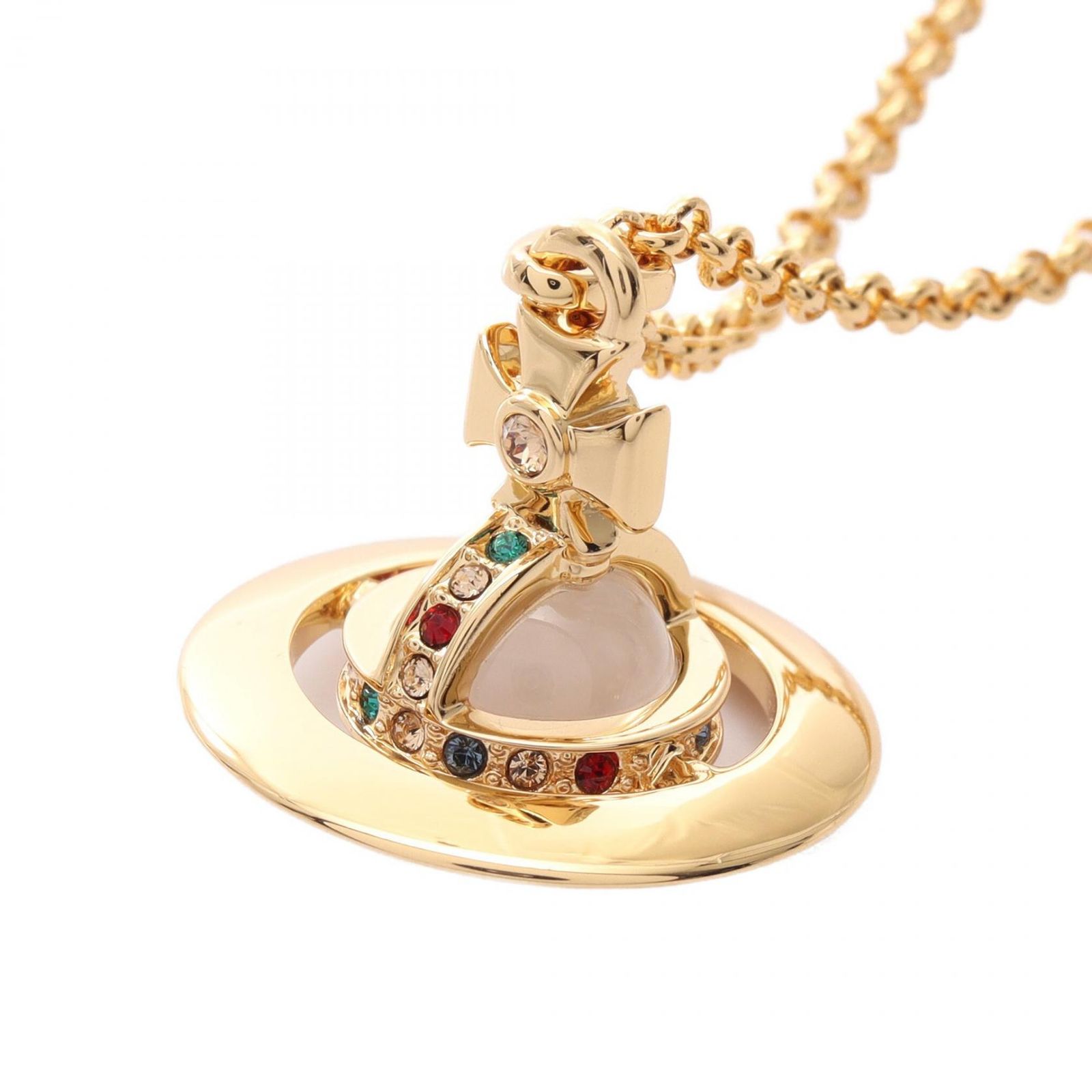 ヴィヴィアンウエストウッド Vivienne Westwood ネックレス NEW TINY ORB 63020097/02R001 ゴールド GP（ゴールドメッキ） ネックレス レディース 新品