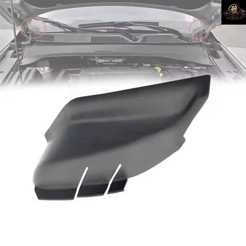 フードベントグリルトリム 53223828 フロントウインドシールドラップコーナートリム ジープ コンパス 2017-2023 53223829 ワイパーサイドト