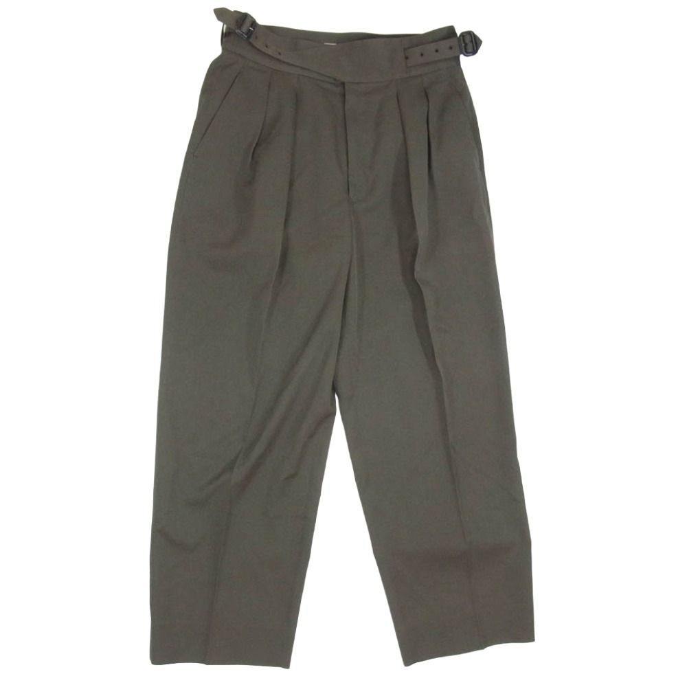 THE RERACS ザリラクス 25SS 25SS-REPT-240J THE GURKHA グルカ ベルテッド パンツ ブラウン系 48【中古】