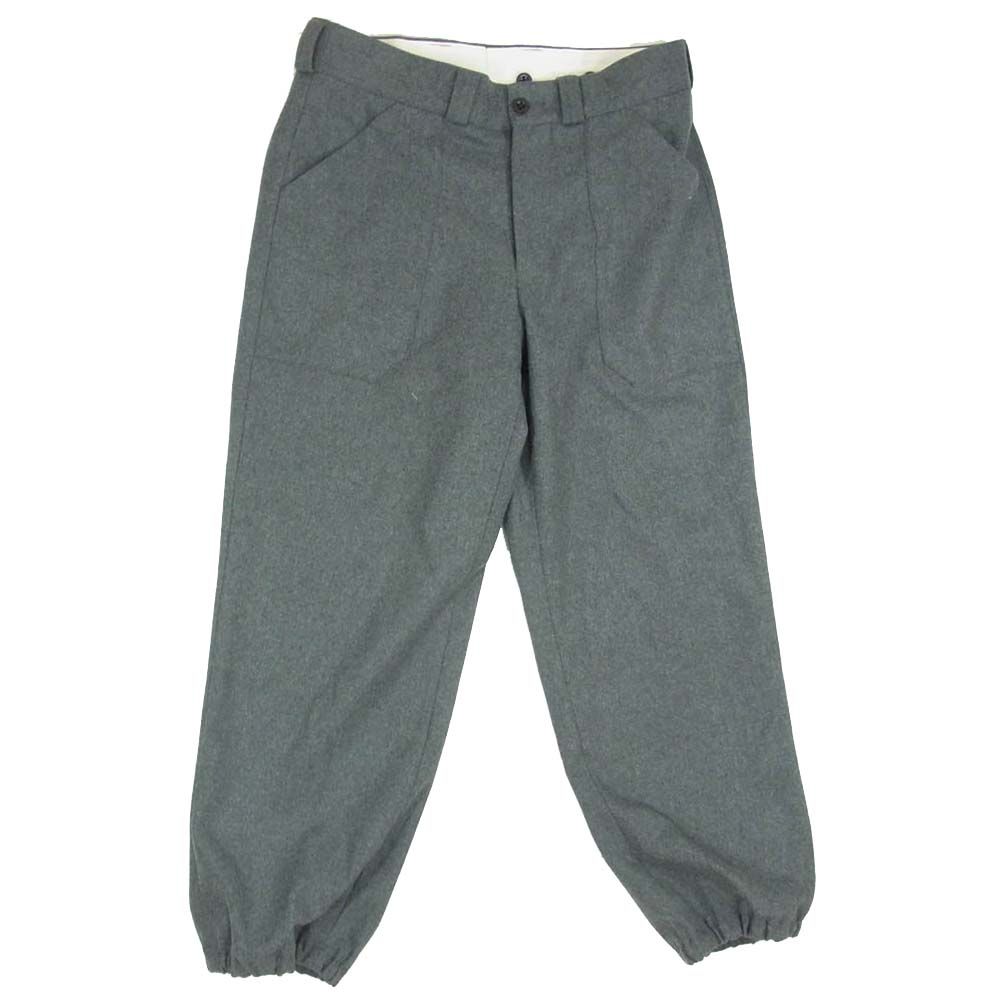 タンジェント TANGENT Tan-15-ｐ-21213 JEAN ウール ライト メルトン パンツ グレー系 48【中古】