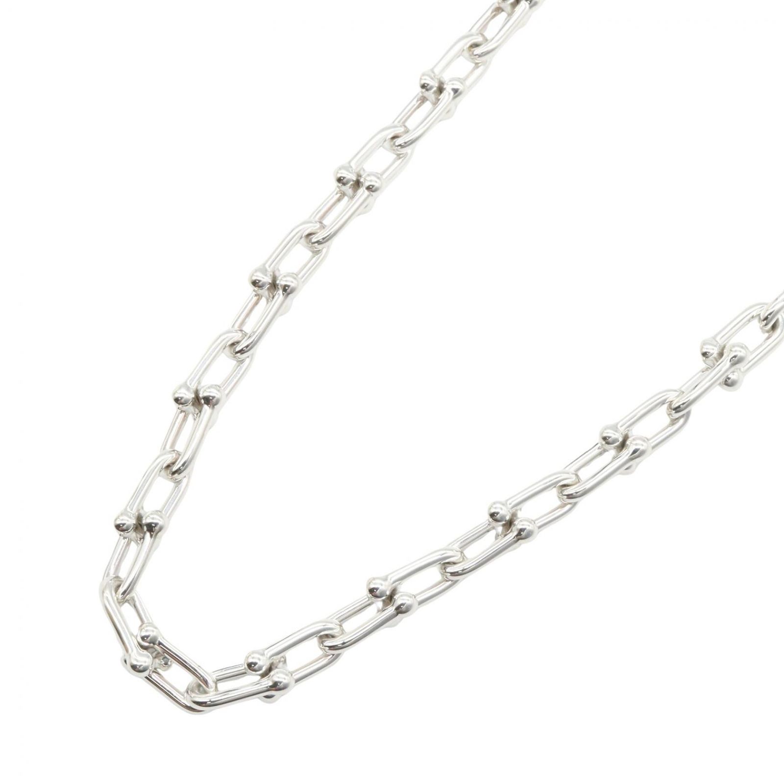 ティファニー TIFFANY＆CO ネックレス ハードウエア ネックレス 首回り45㎝ シルバー925 ハードウエア ネックレス ユニセックス Used A