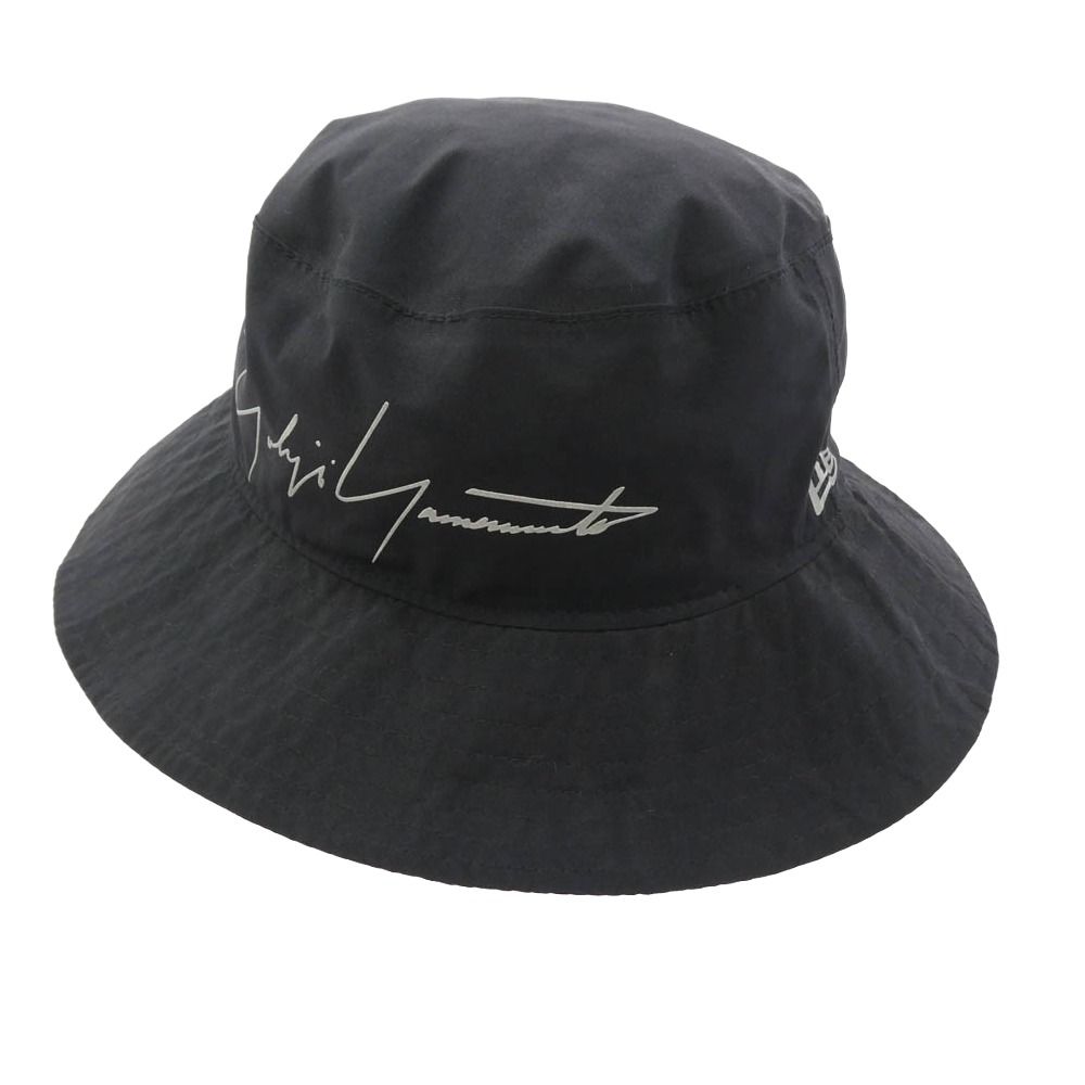 Yohji Yamamoto POUR HOMME ヨウジヤマモトプールオム HR-H34-969 NewEra 9FORTY ニューエラ GORE-TEX バケットハット ブラック系 M/L【中古】