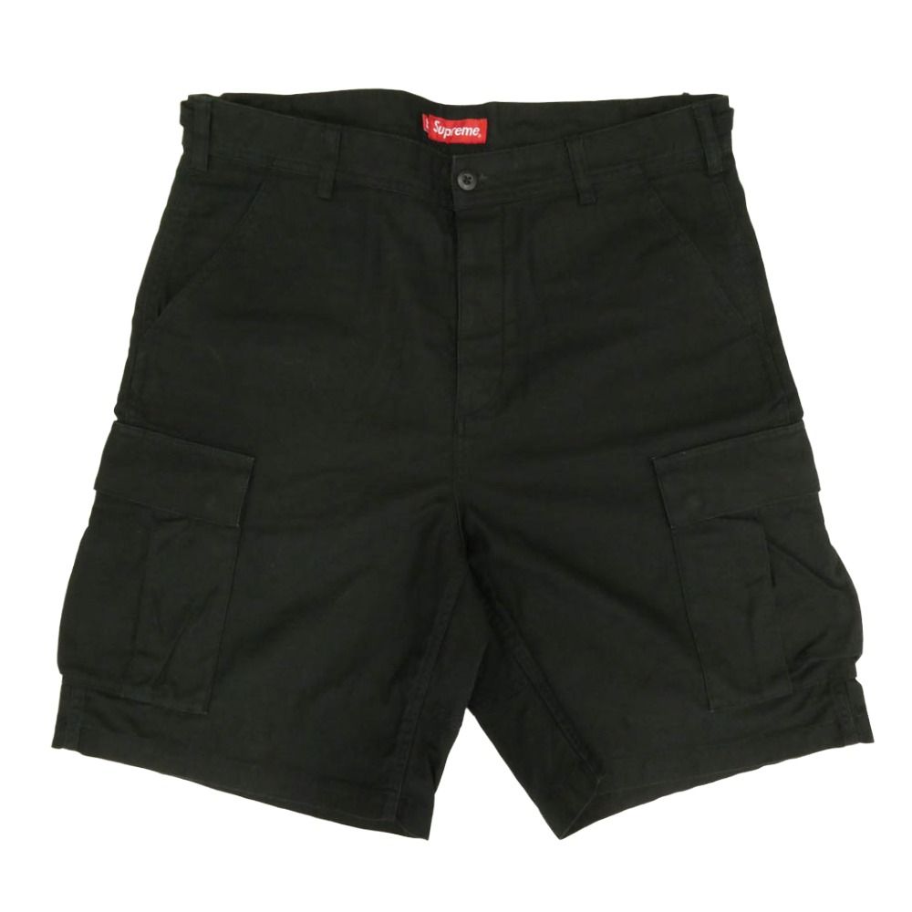 Supreme シュプリーム 23SS Cargo Short カーゴ ショーツ ハーフパンツ ブラック系 32【中古】