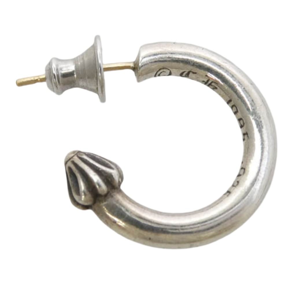 CHROME HEARTS クロムハーツ(原本無) HOOP PLAIN プレーン フープピアス シルバー系【中古】