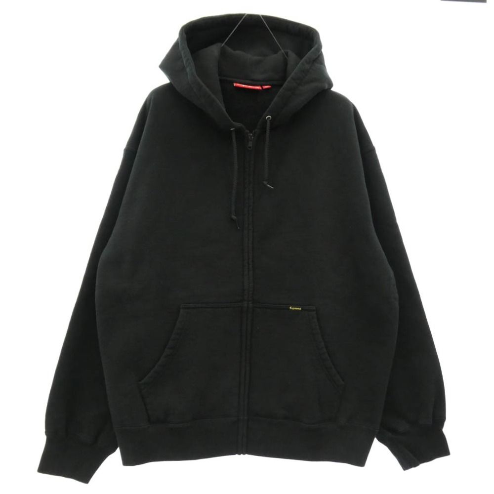 Supreme シュプリーム 25SS Work Zip Up Hooded Sweatshirt ワーク ジップアップ フーディー スウェットシャツ パーカー ブラック系 L【極上美品】【中古】
