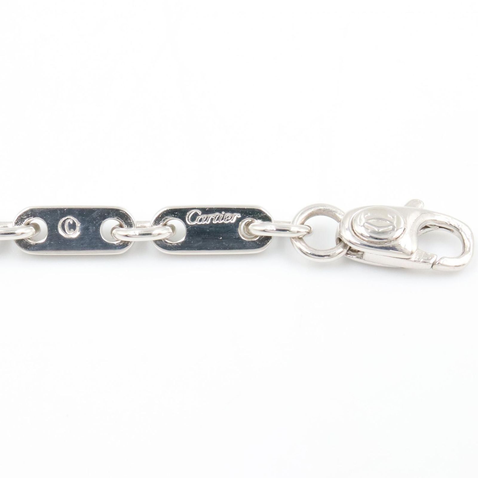 カルティエ CARTIER ブレスレット フィガロ ブレスレット 腕回り17 