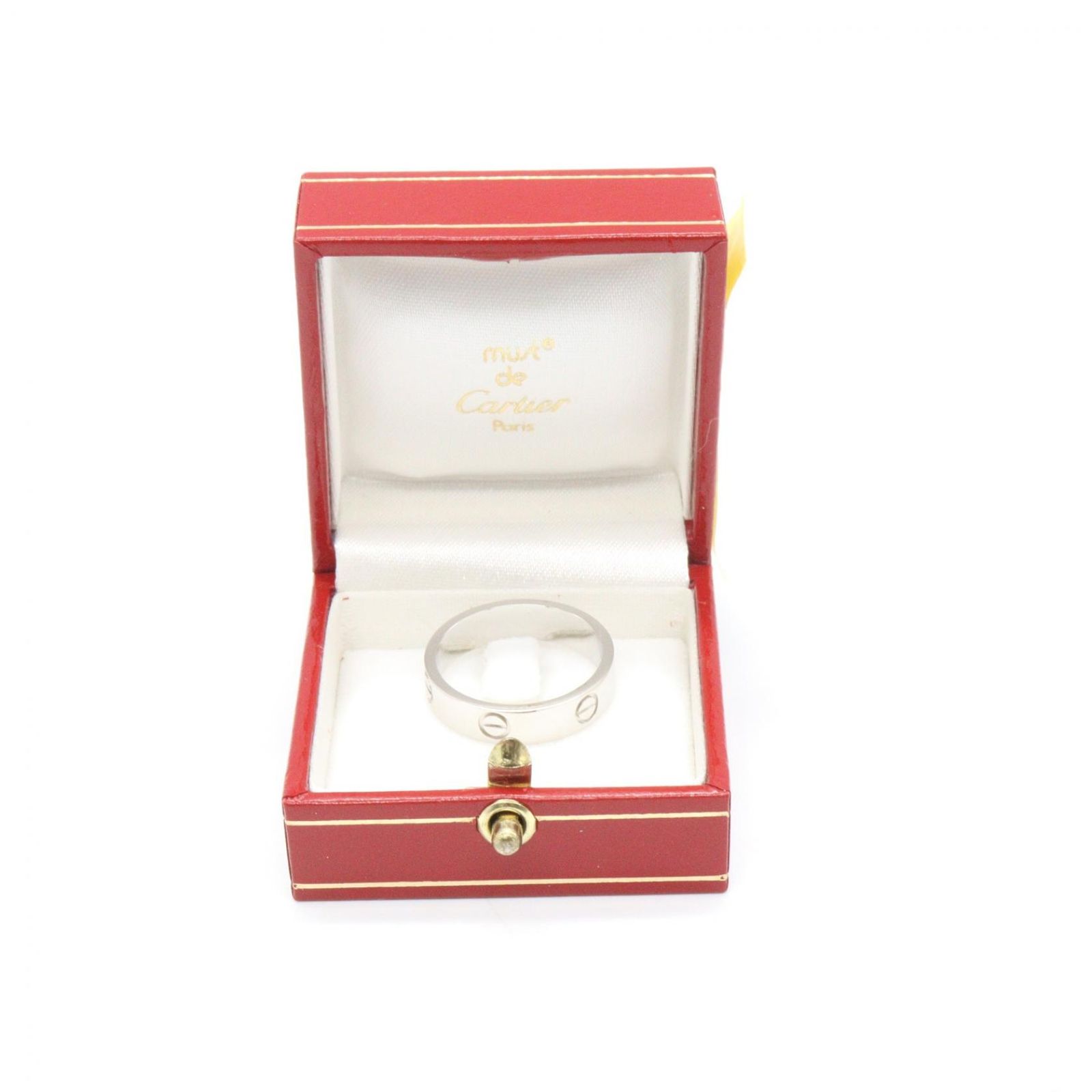 カルティエ CARTIER リング・指輪 ラブ リング B4084900 Pt950プラチナ 