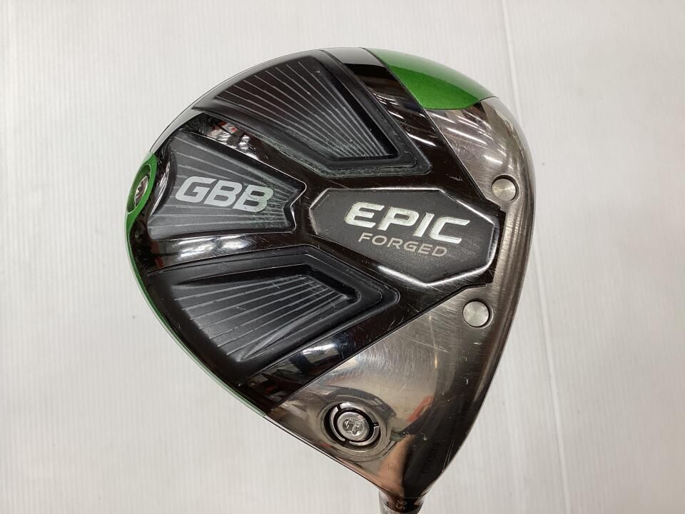 キャロウェイ　GBB EPIC FORGED　9.5度　Speeder EVOLUTION for GBB　Sフレックス　ドライバー　中古【最短即日発送】