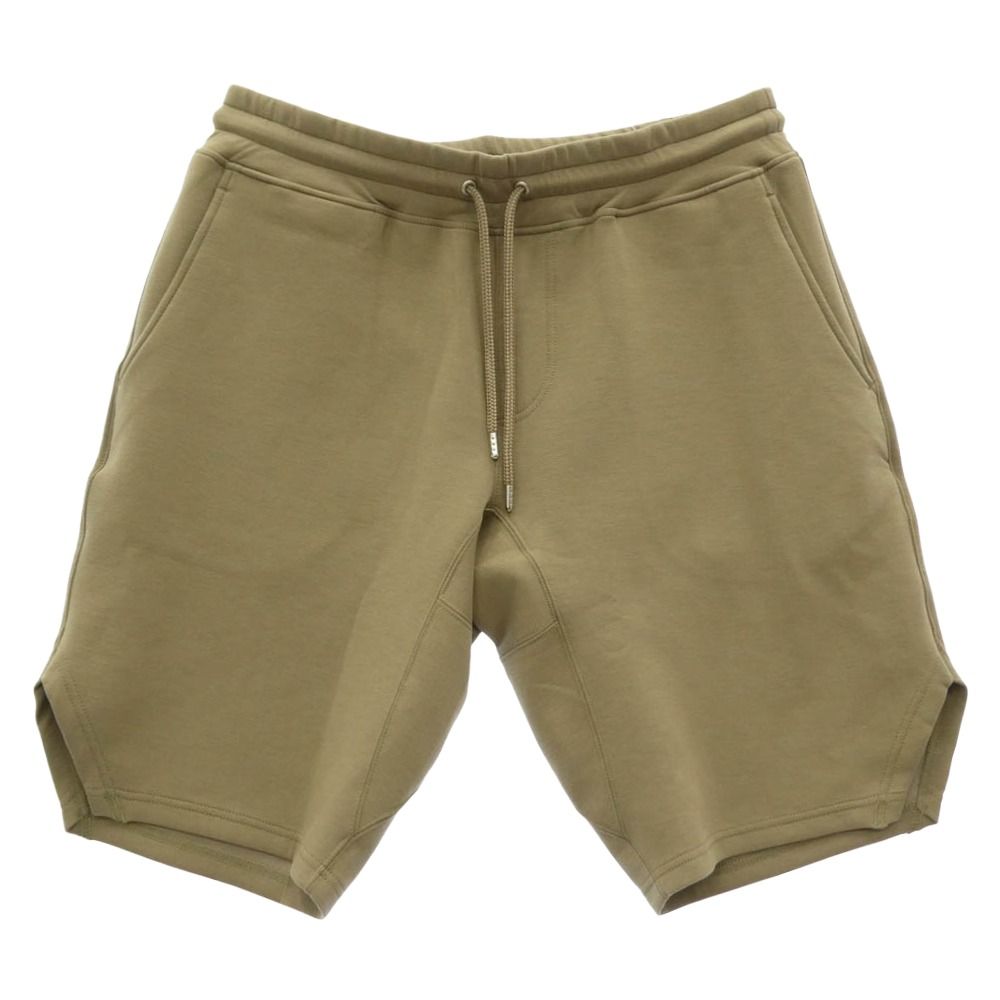 1piu1uguale3 ウノピュウノウグァーレトレ MRP625 PRY112 WIDE SHORTS スウェット ジップポケット ワイド ショーツ ハーフパンツ ベージュ系 V【中古】