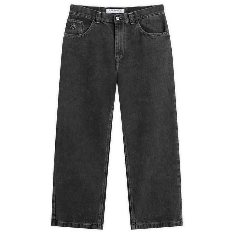 ポーラー スケート カンパニー メンズ ボトムス デニムパンツ ジーンズ Polar Skate Co 93 Jeansilver Black ブラック