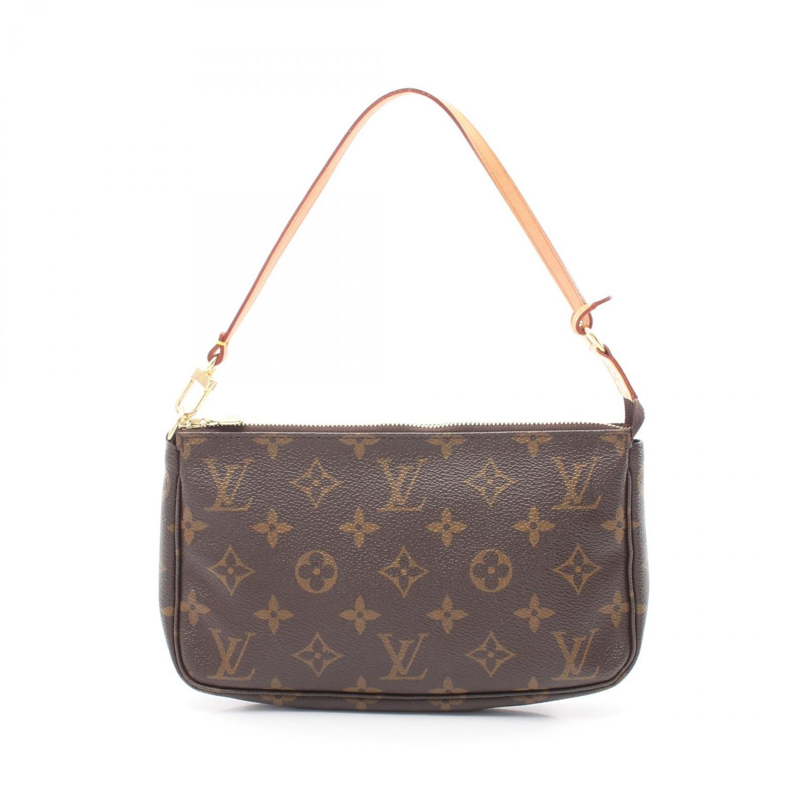 ルイ・ヴィトン LOUIS VUITTON ハンドバッグ ポシェットアクセソワール M51980 PVCコーティングキャンバス レザー ポシェット・アクセソワール レディース Used A