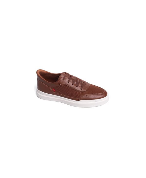 マークジョセフニューヨーク メンズ シューズ スニーカー Marc Joseph New York Mens Hudson Street HandsFree Slip On Technology Fashion Sneakers Cognac faux lea