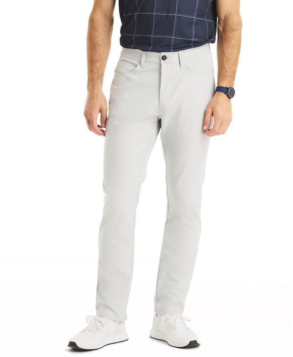 ナウティカ メンズ ボトムス カジュアルパンツ レギュラーフィット Nautica Mens Regular Fit Pants White ホワイト