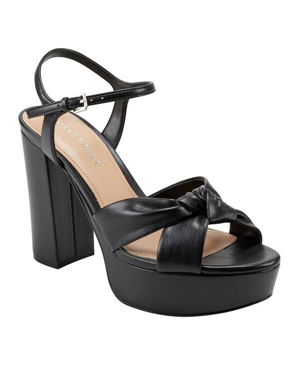 マークフィッシャー レディース シューズ サンダル プラットフォーム ヒール Marc Fisher Womens Deren Platform High Heel Sandals Black ブラック
