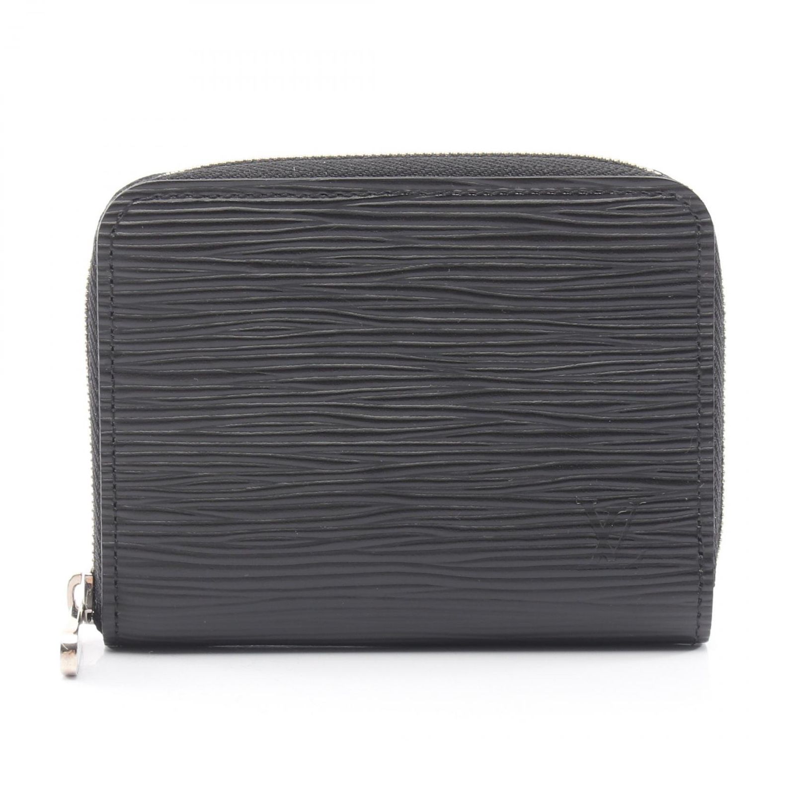 ルイ・ヴィトン LOUIS VUITTON コインケース ジッピーコインパース カードケース M60152 ノワール レザー ジッピー・コインパース メンズ Used A