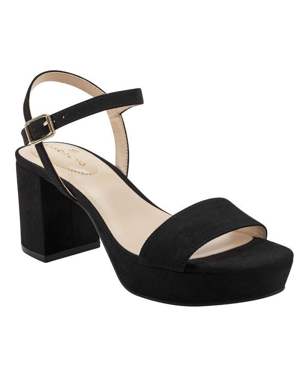 バンドリーノ レディース シューズ サンダル プラットフォーム ヒール Bandolino Womens Pennie Platform Block Heel Sandals Black ブラック 14,220円