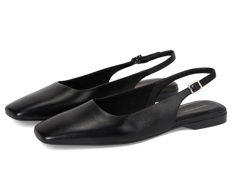 ヴァガボンド レディース シューズ サンダル レザー Vagabond Shoemakers Delia Leather Slingback Black ブラック