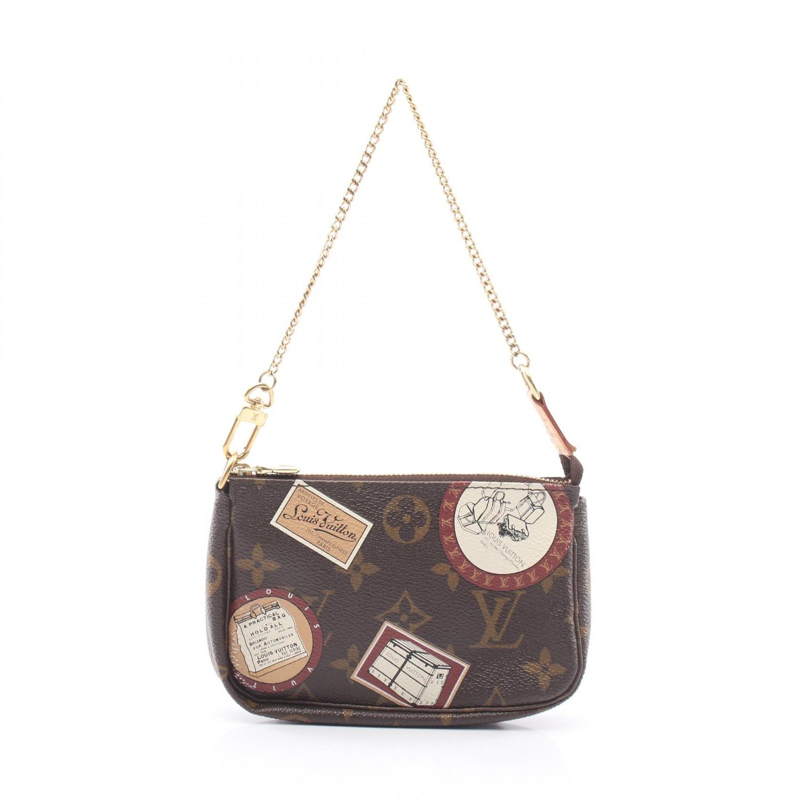 ルイ・ヴィトン LOUIS VUITTON ハンドバッグ ミニポシェット アクセソワール モノグラムラベルコレクション M95804 PVCコーティングキャンバス ミニ・ポシェット・アクセソワール