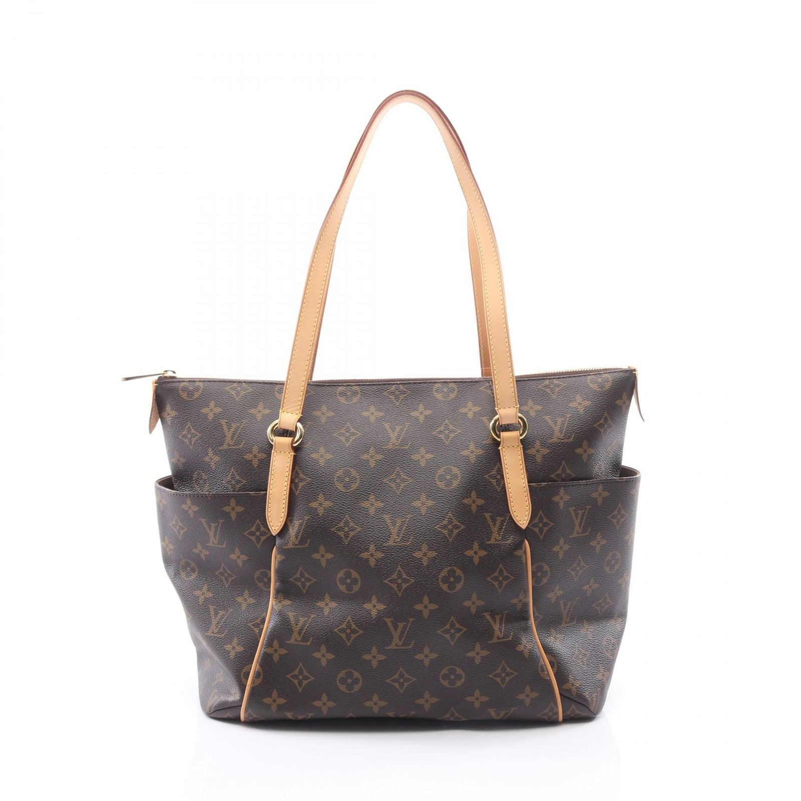 ルイ・ヴィトン LOUIS VUITTON トートバッグ トータリーMM モノグラム M56689 PVCコーティングキャンバス レザー トータリーMM レディース Used A
